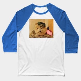 Teddy Bear In Uniform Baseball T-Shirt